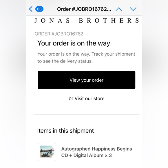 Signed CD Jonas Brothers - Picture 3 of 3